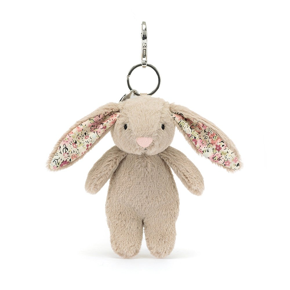 Jellycat - Rabbit Charm Beige Blossom