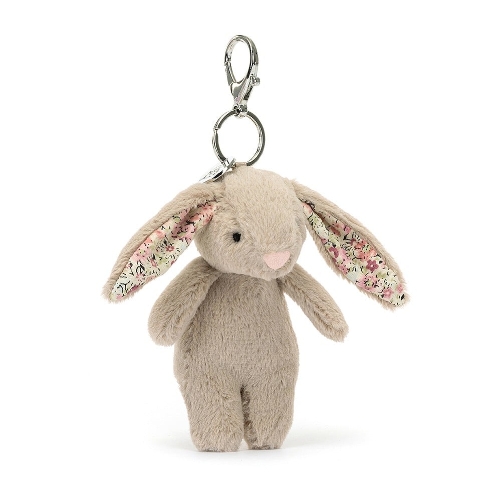Jellycat - Rabbit Charm Beige Blossom