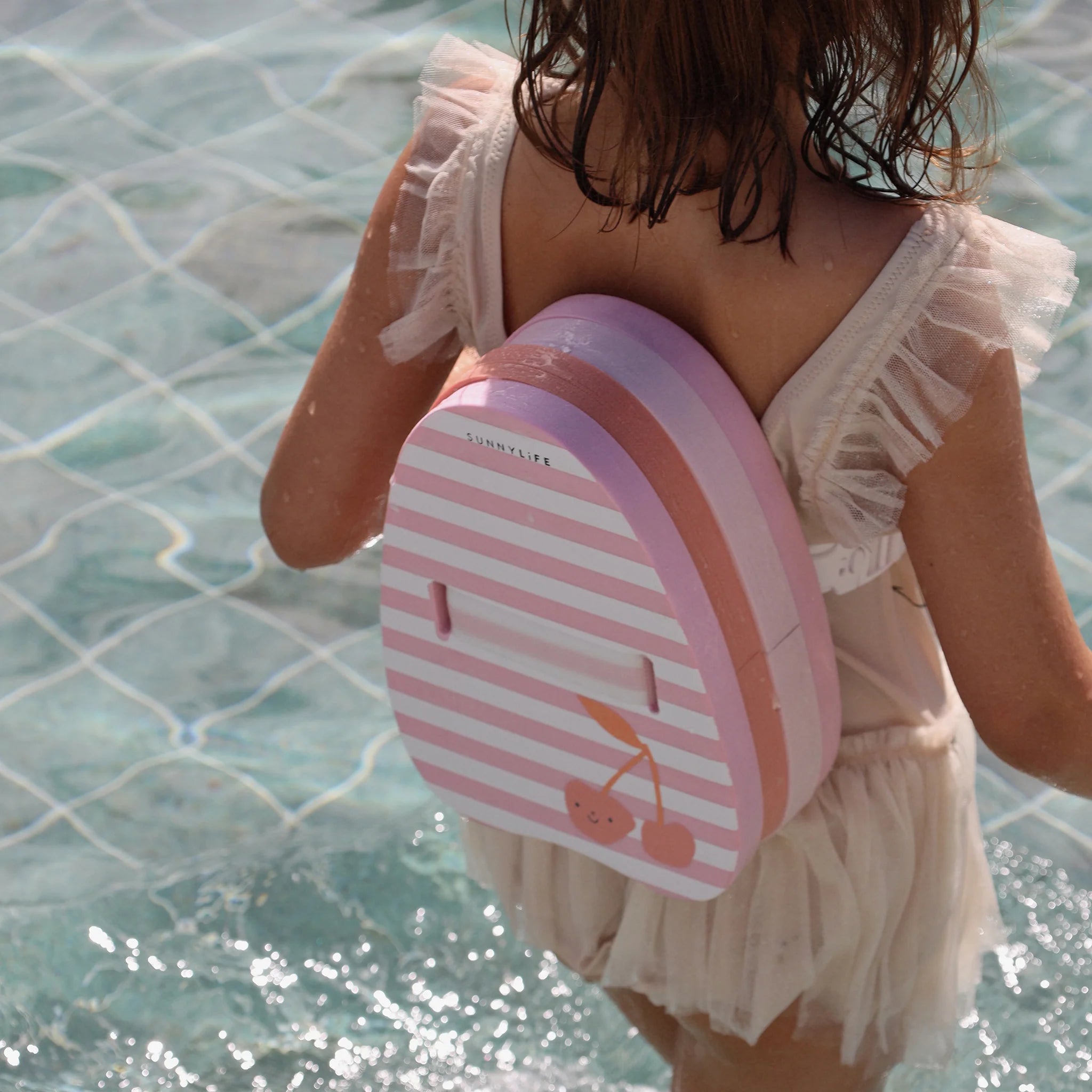 Sunnylife - Cotton Candy Bubble Back Float