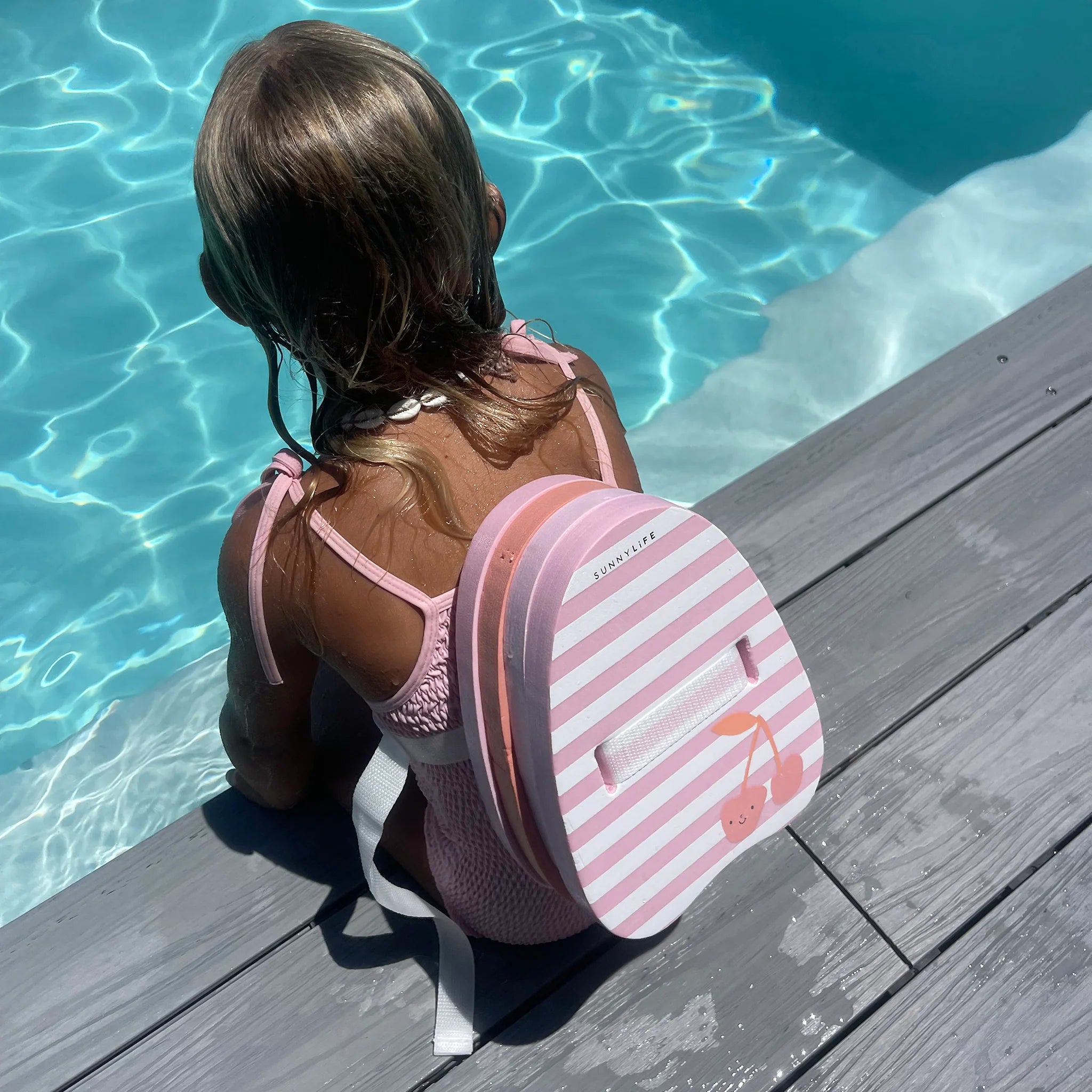 Sunnylife - Cotton Candy Bubble Back Float