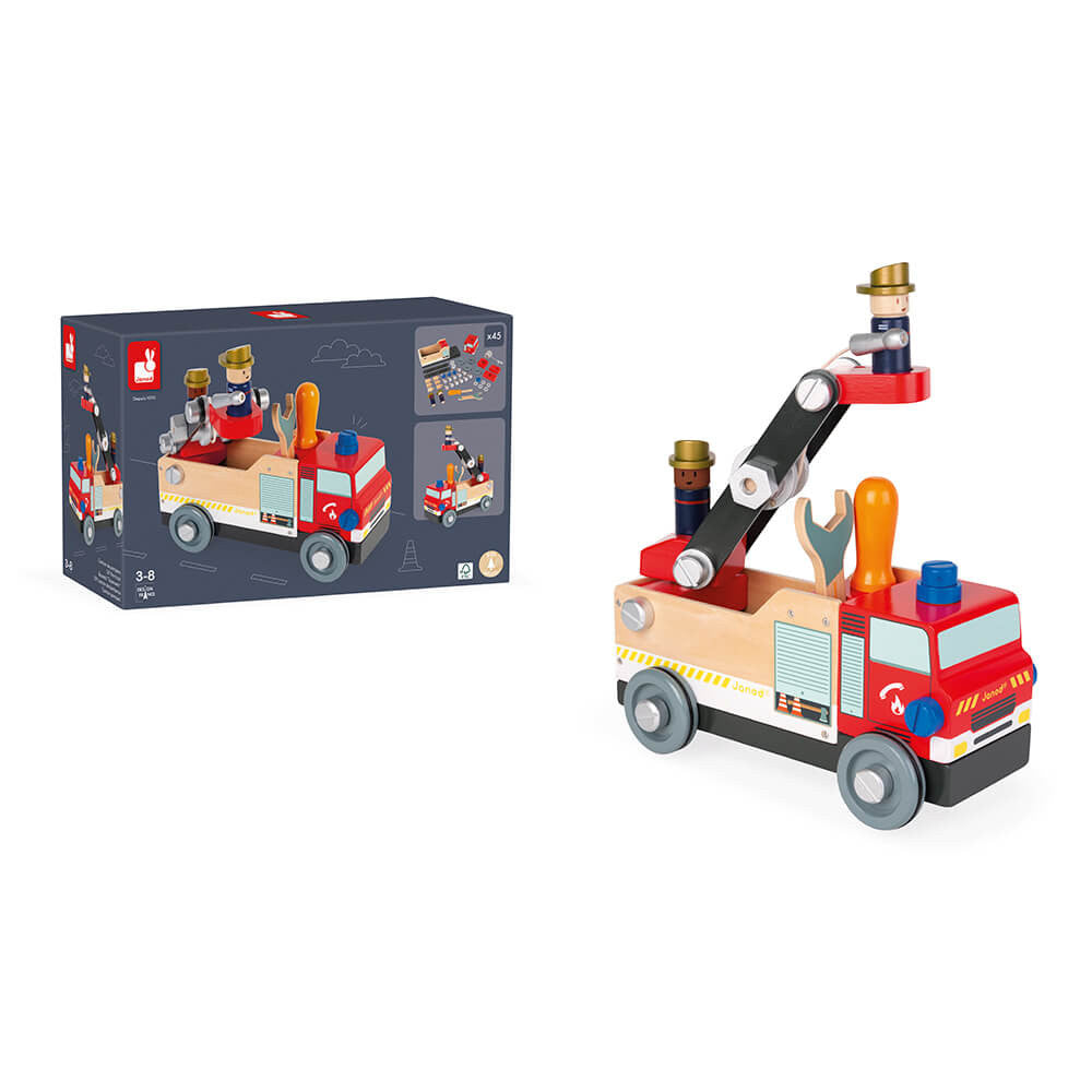 Janod - Brico'kids fire truck