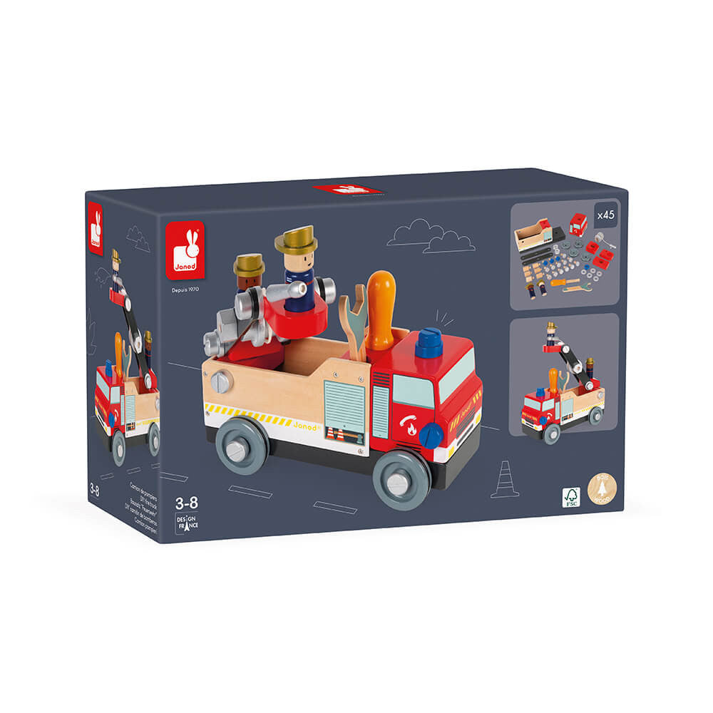 Janod - Brico'kids fire truck