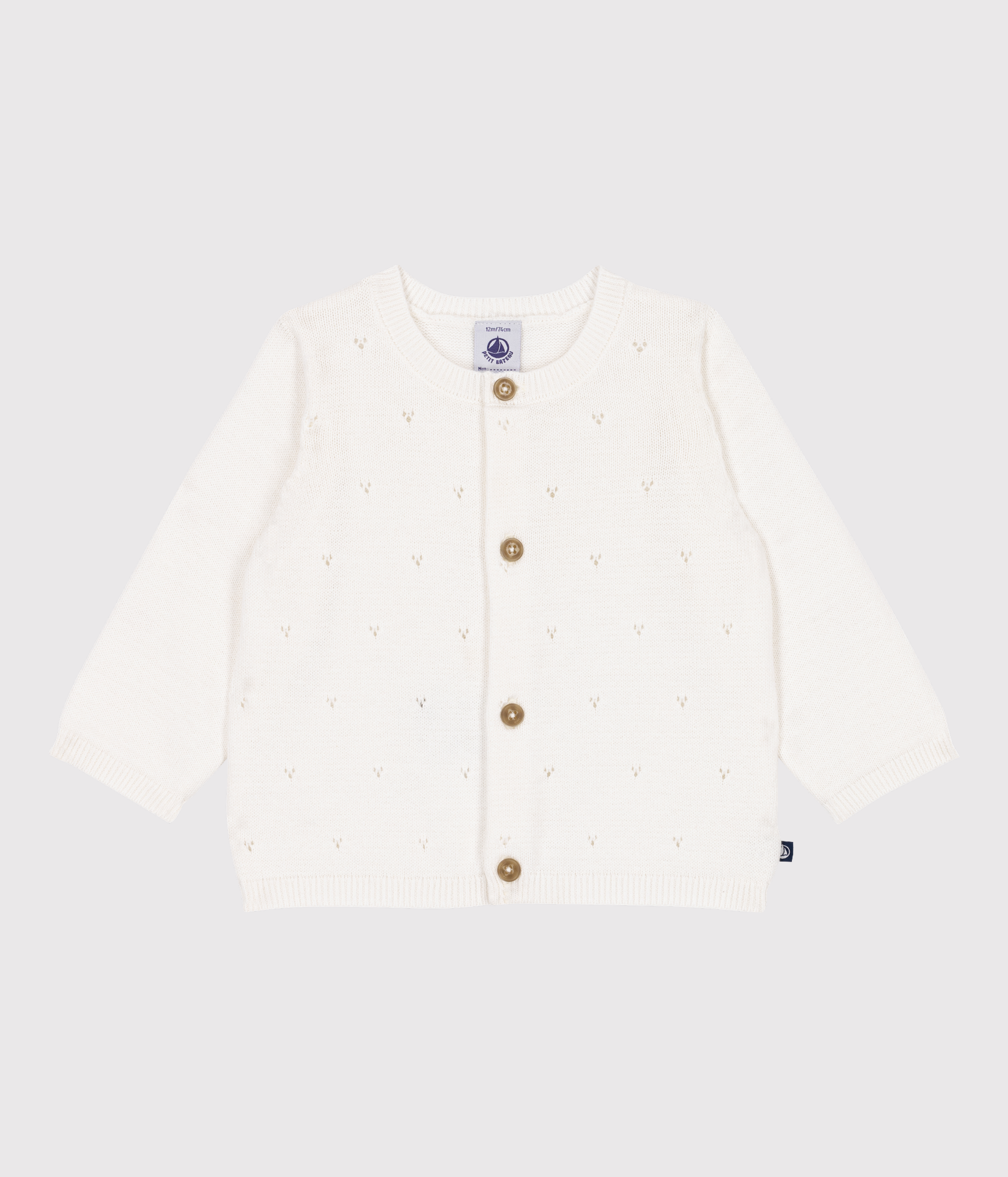 Petit Bateau - Cardigan à 4 boutons