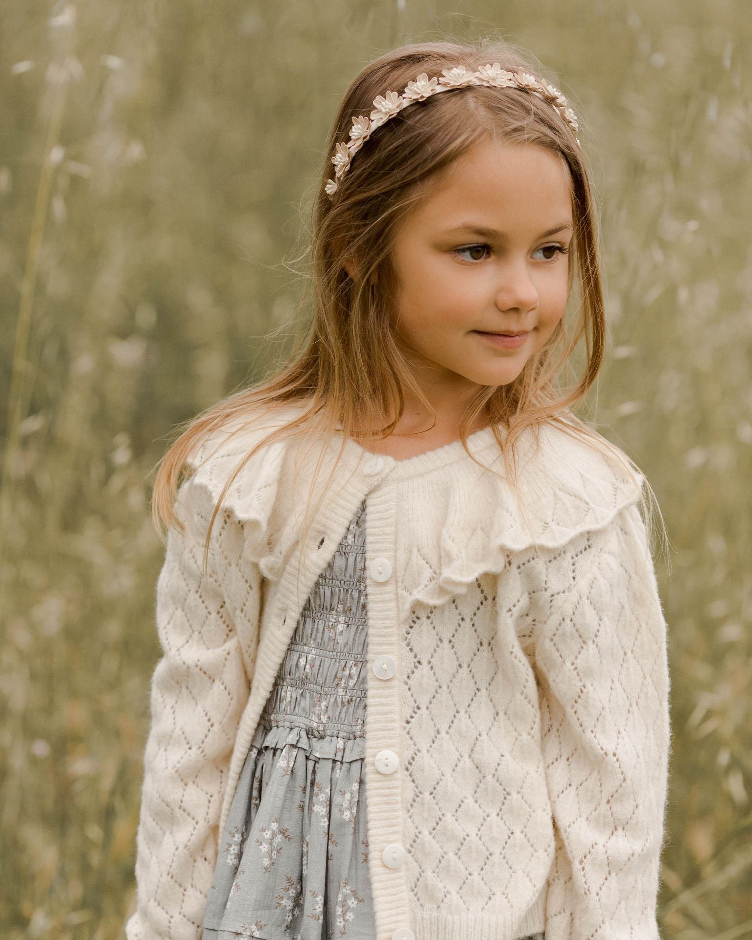 Nora Lee - Cardigan Col Volant