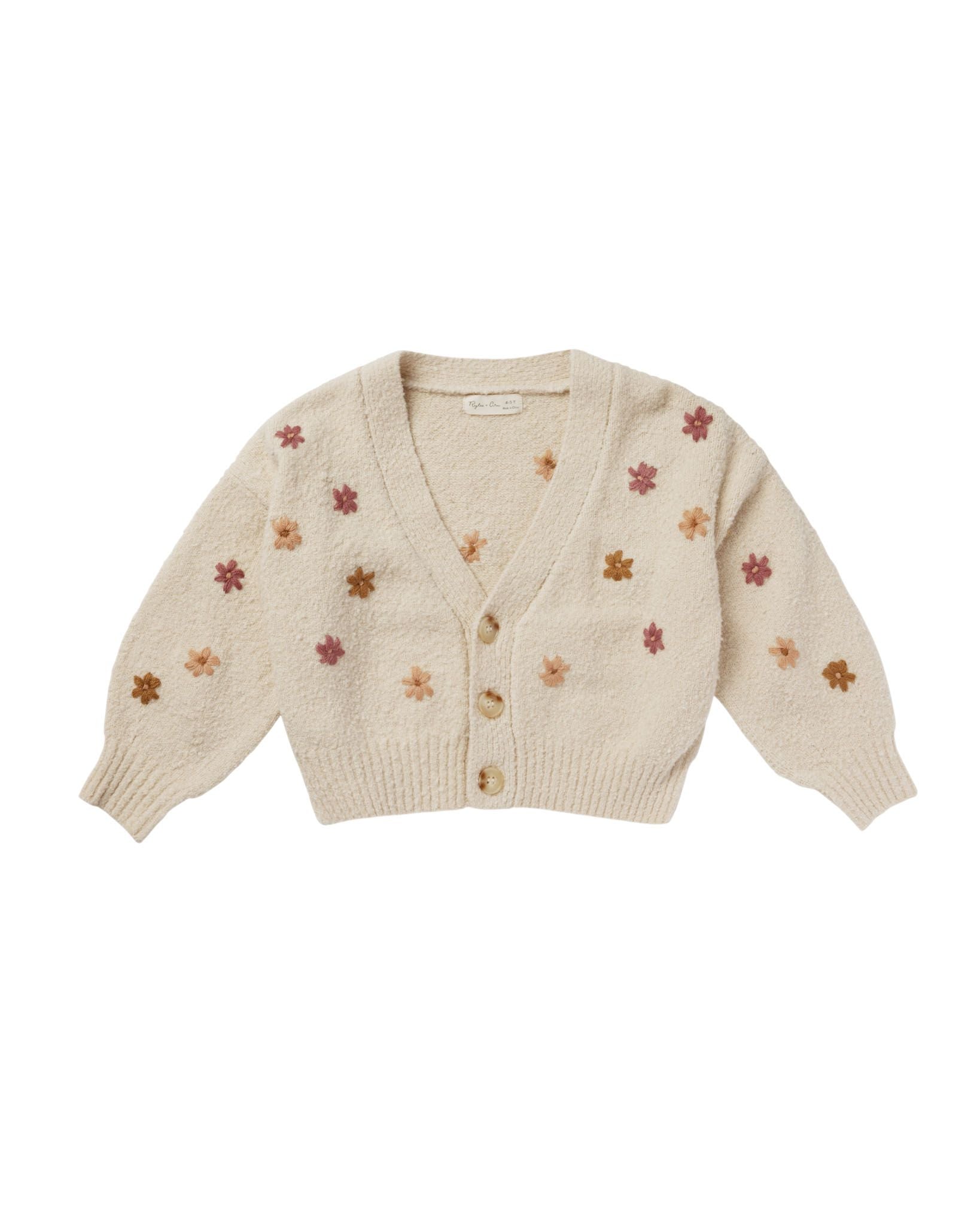 Rylee & Cru - Cardigan Fleuri Crop Boxy