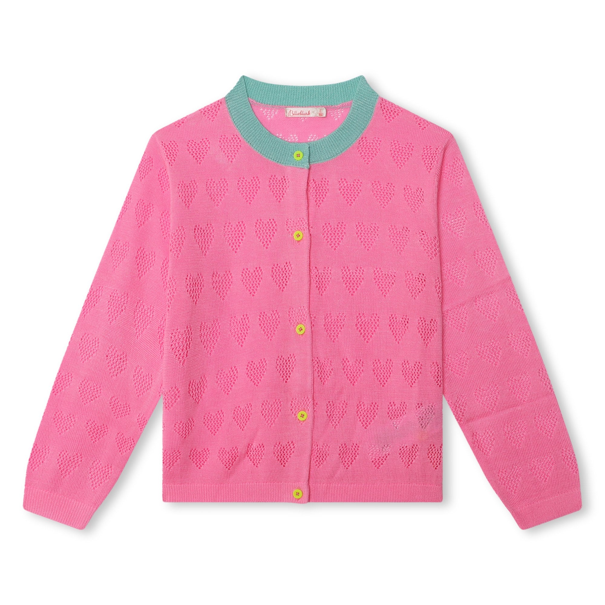 Billieblush Little Hearts Knitted Cardigan