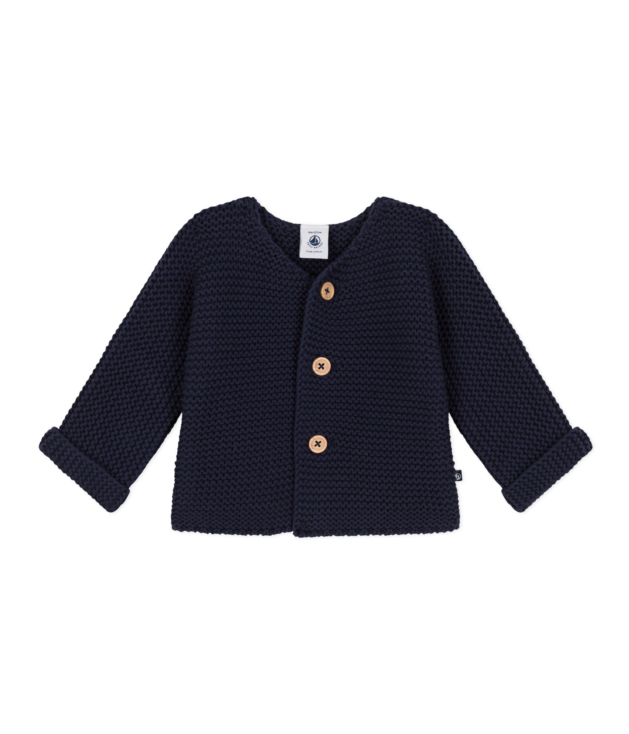 Petit Bateau - 3 Button Cardigan