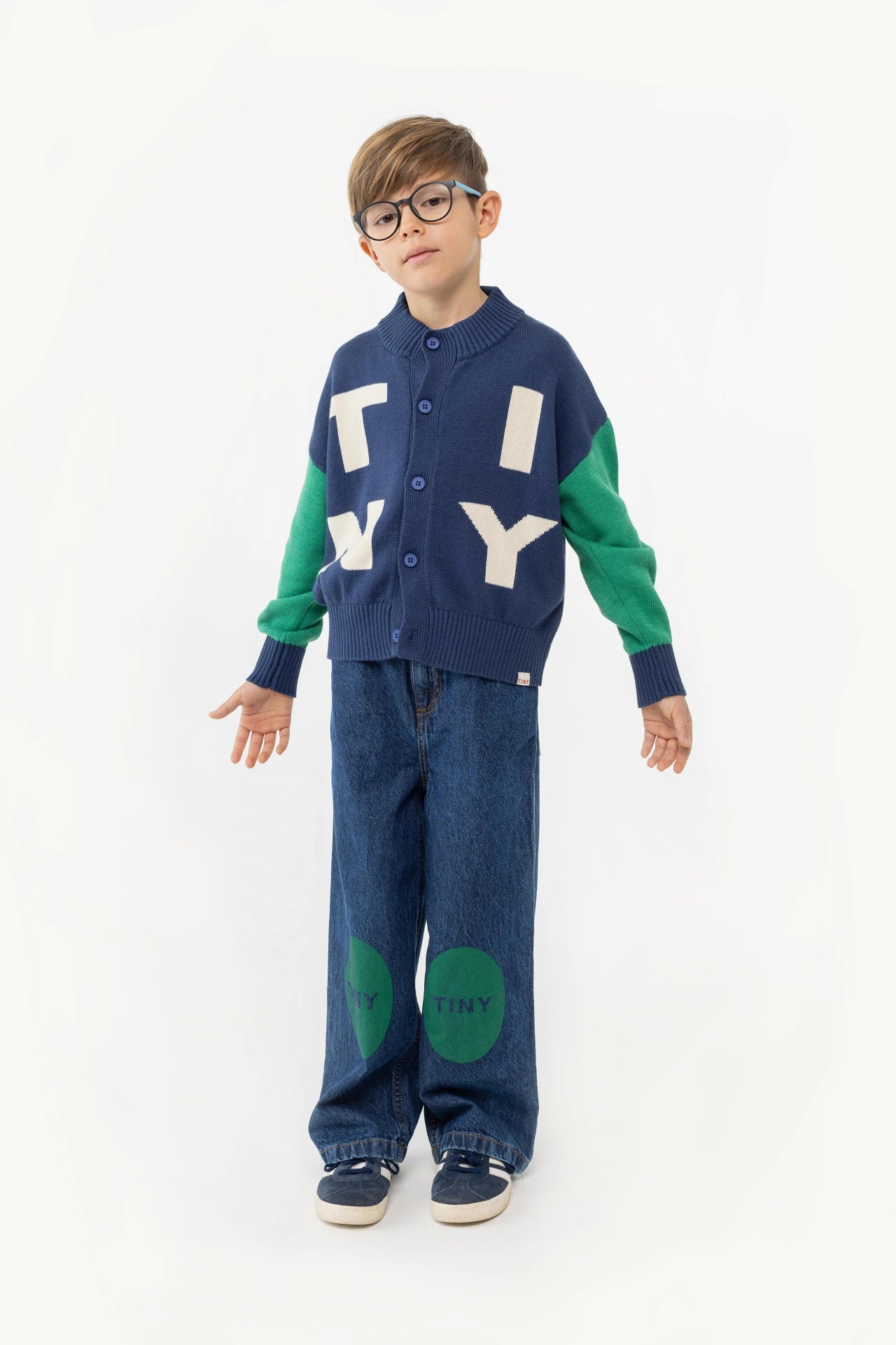 Tiny Cottons - Cardigan Mockneck Tiny