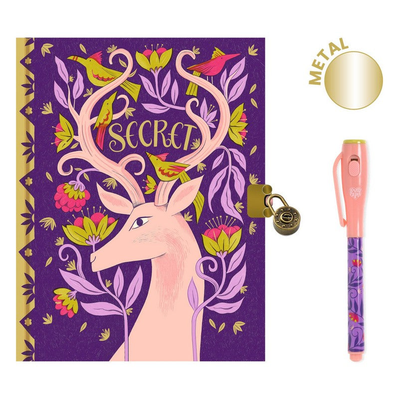 Djeco - Secret Felt Notebook: Melissa