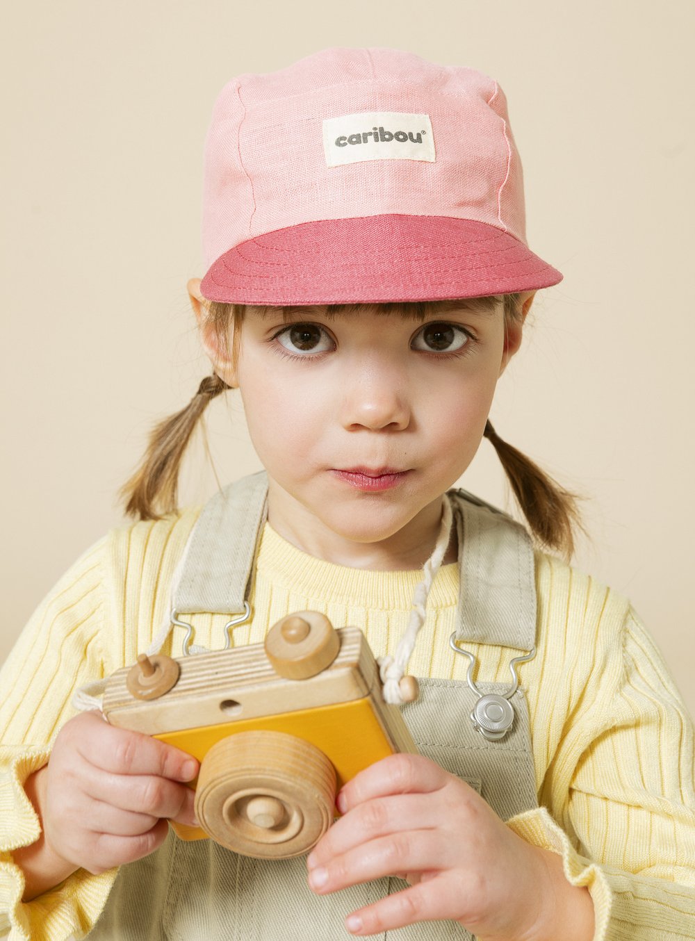 Caribou - Children's Cap Duo Pink