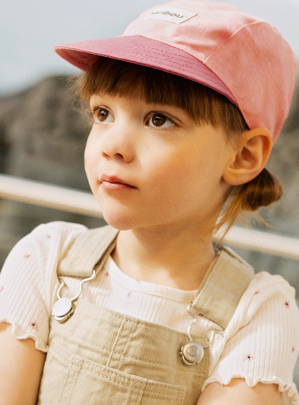 Caribou - Children's Cap Duo Pink