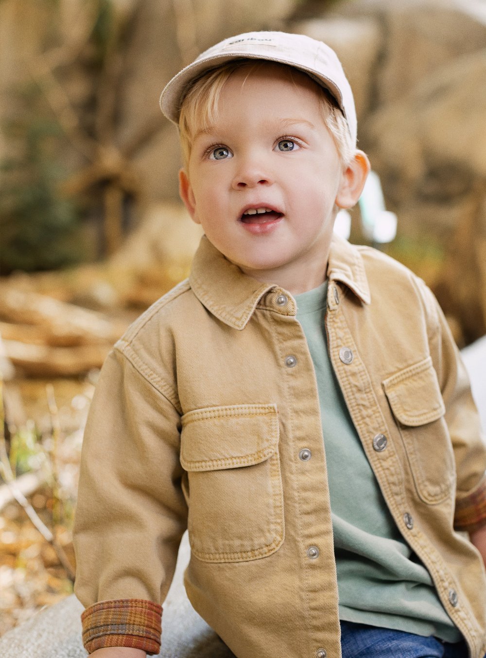 Caribou - Casquette Enfant Écru