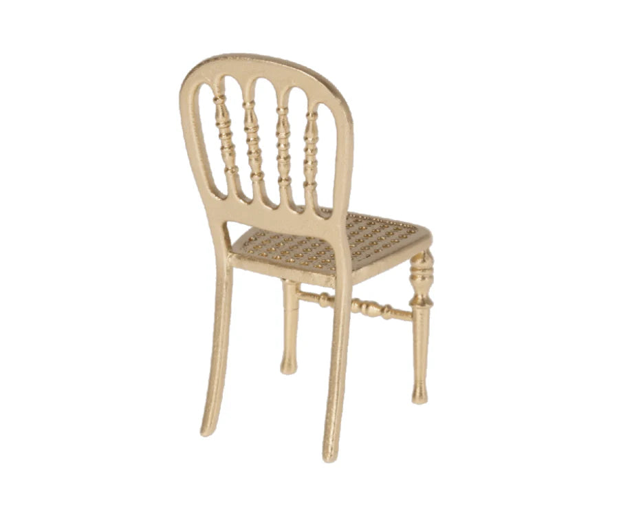 Maileg - Golden Mouse Chair