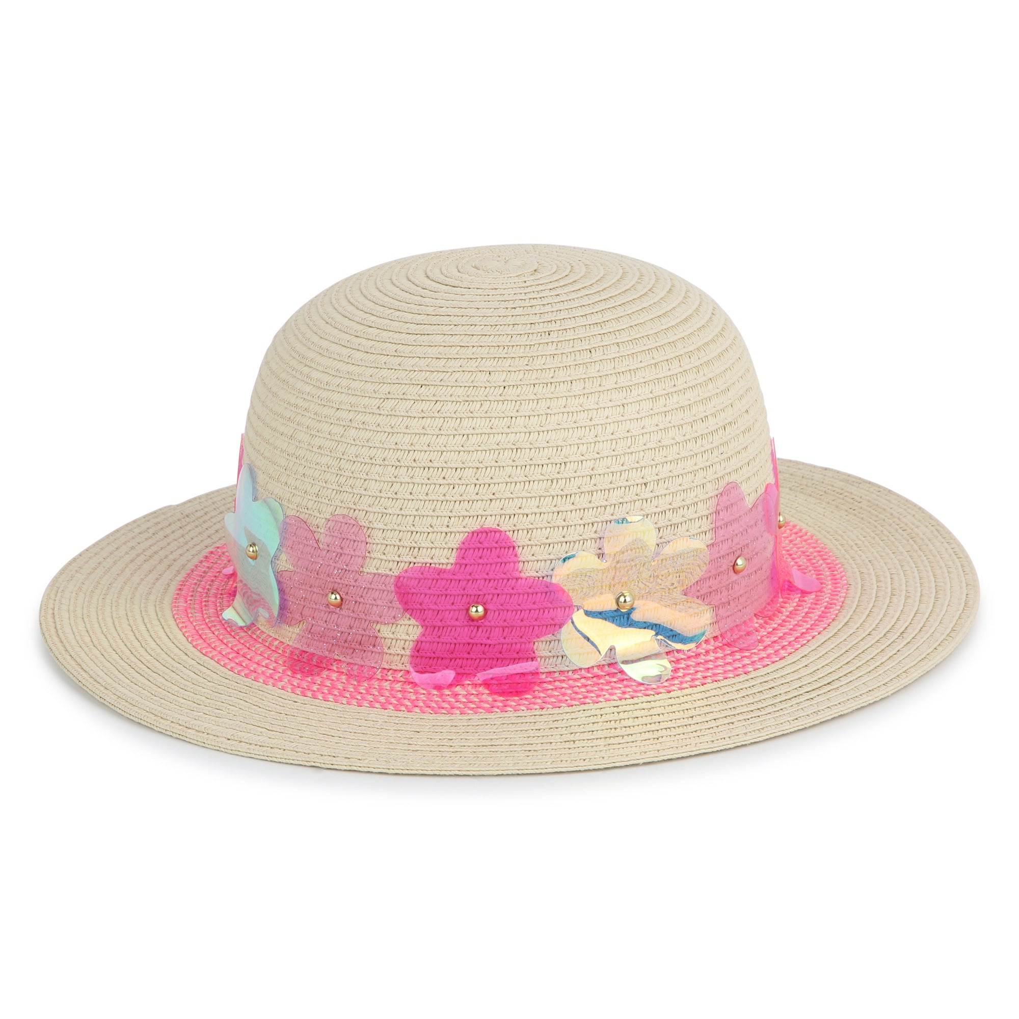 Billieblush - Chapeau Capeline à Fleurs