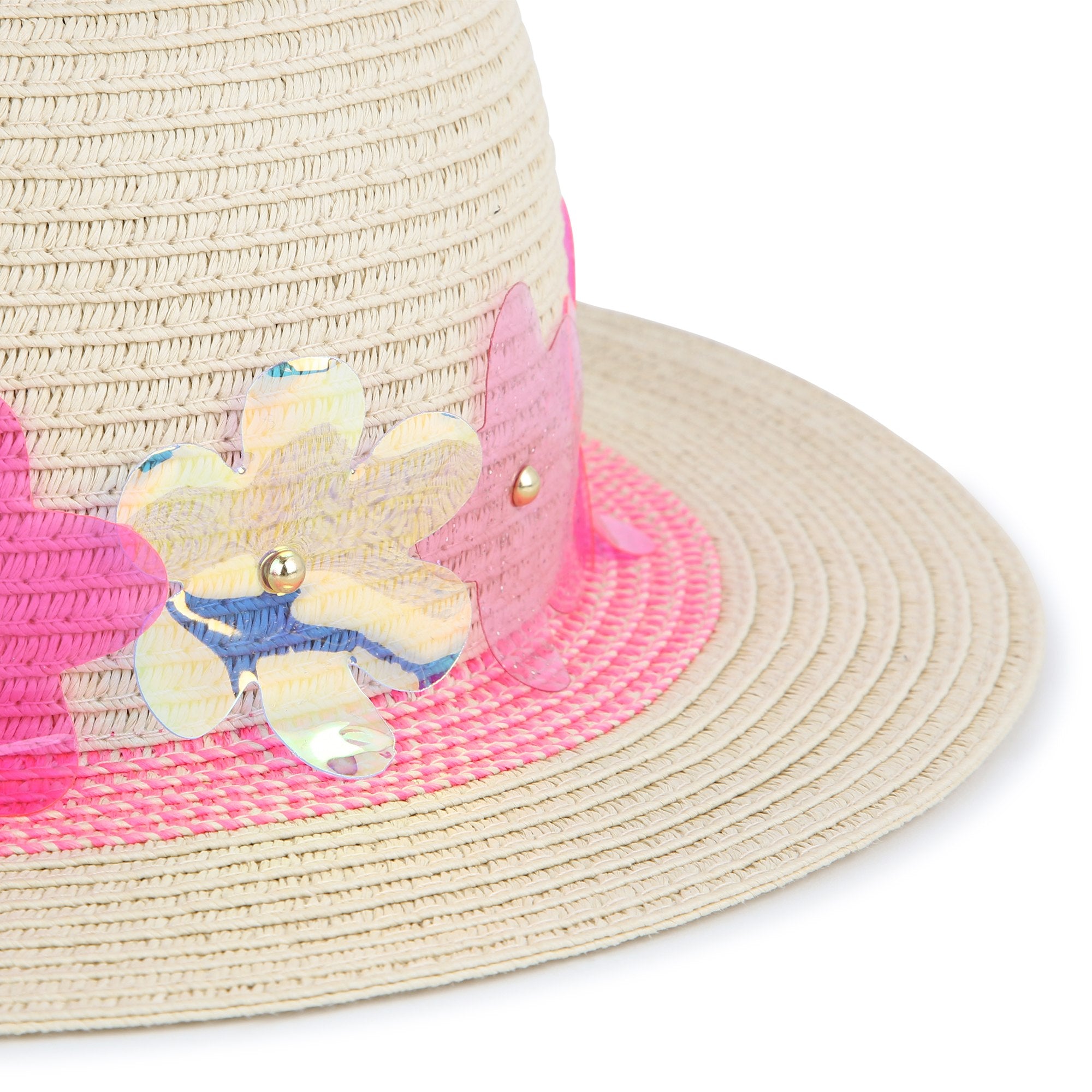 Billieblush - Chapeau Capeline à Fleurs