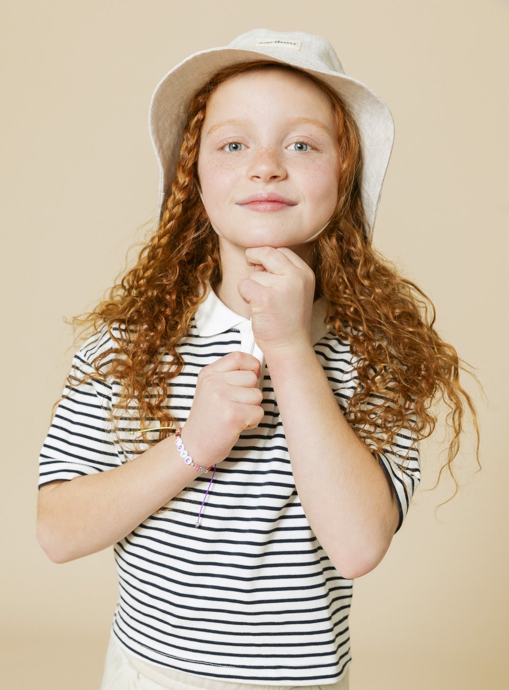 Caribou - Children's Sun Hat Ecru