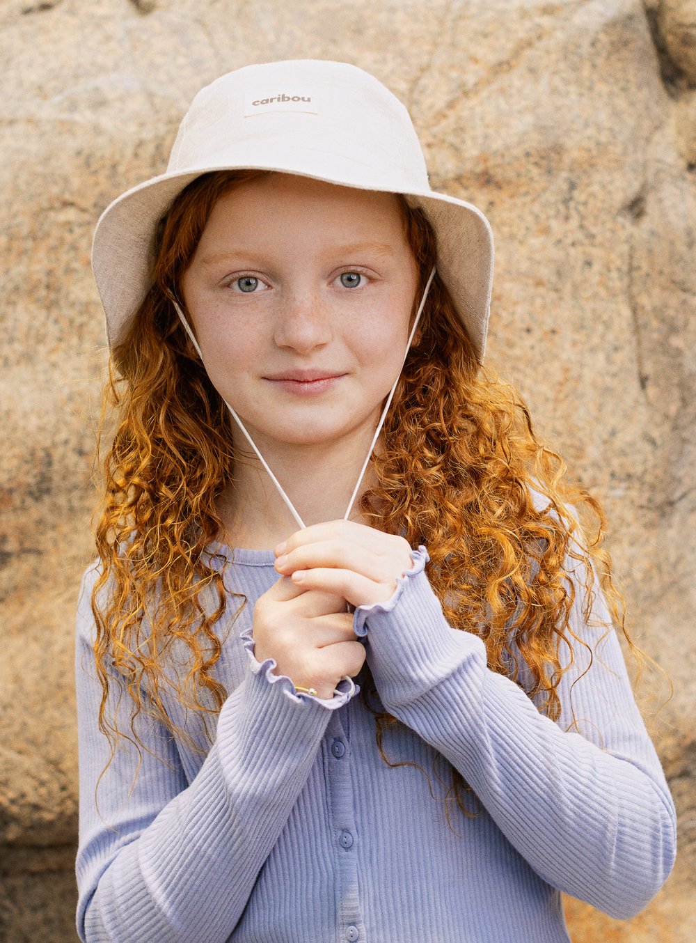 Caribou - Children's Sun Hat Ecru