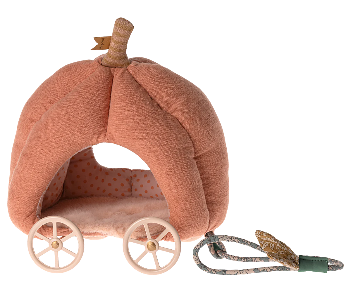 Maileg - Charrette à citrouille - Souris