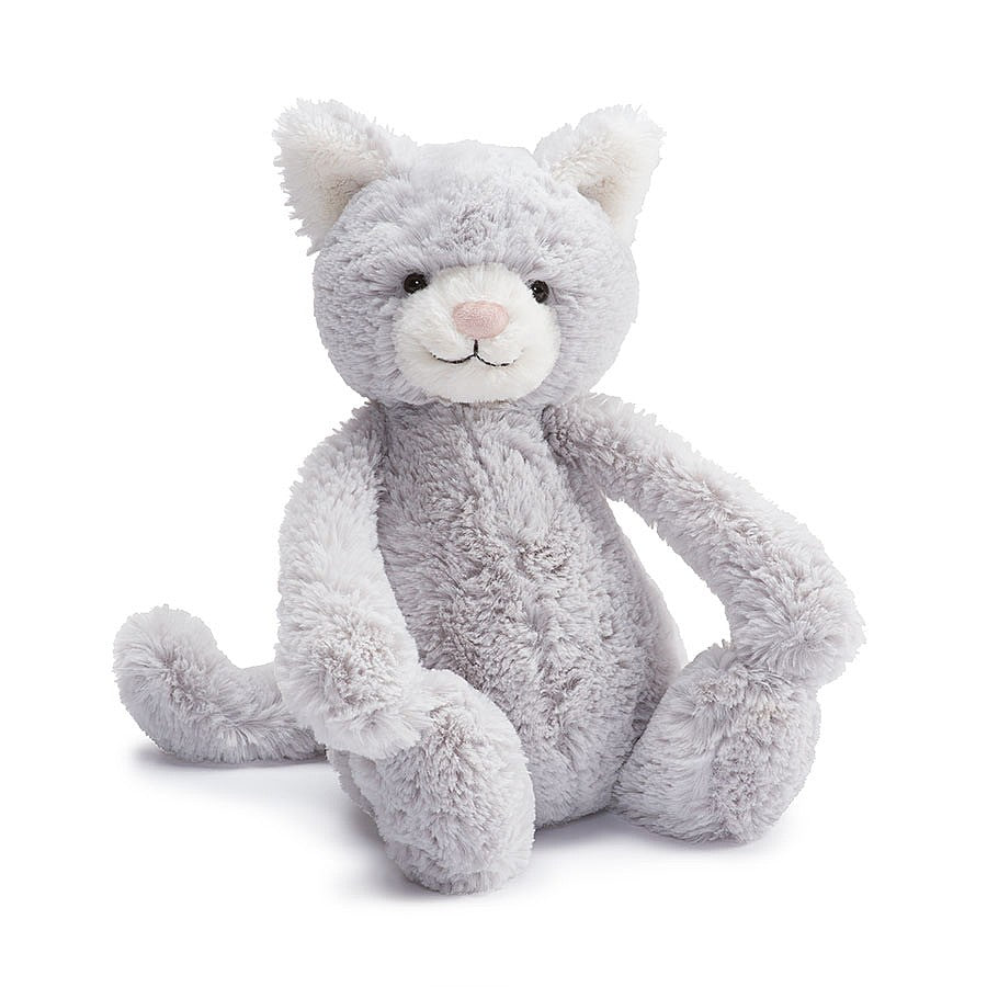 Jellycat - Grey Bashful Kitten
