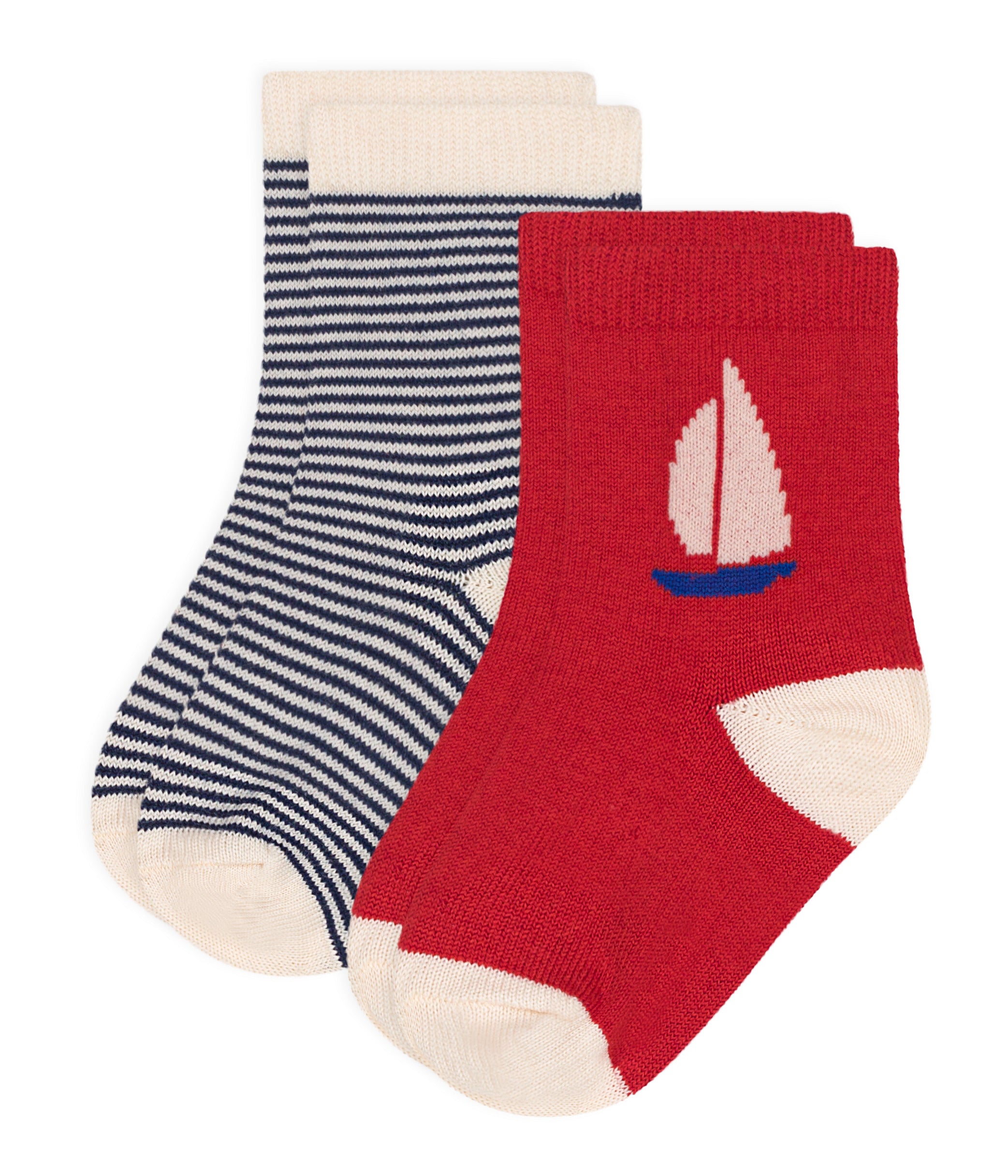 Petit Bateau - Lot de 2 Paires de Chaussettes