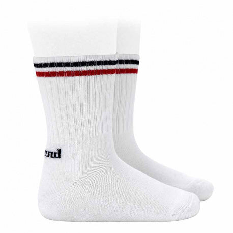 Condor - Chaussettes de Sport 4 Bandes Horizontales