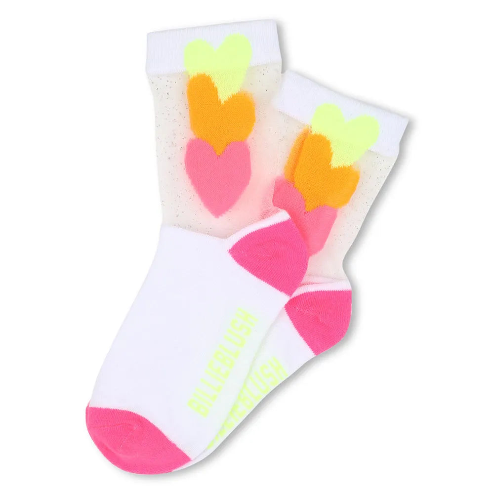 Billieblush - Chaussettes Crew Coeur