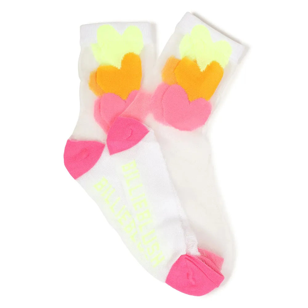 Billieblush - Chaussettes Crew Coeur