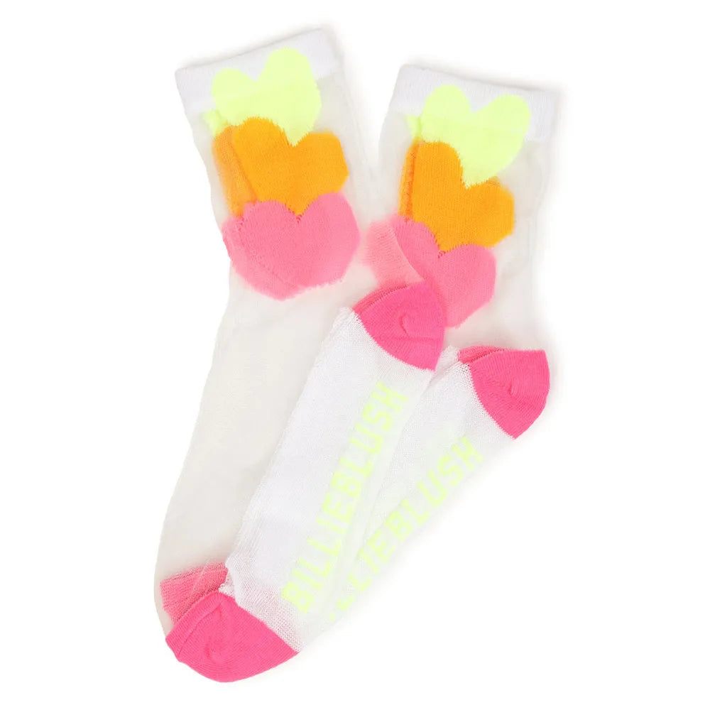 Billieblush - Chaussettes Crew Coeur