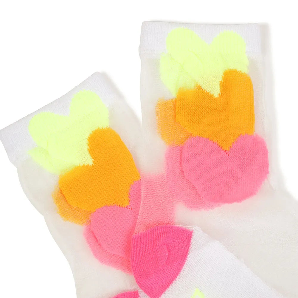 Billieblush - Chaussettes Crew Coeur