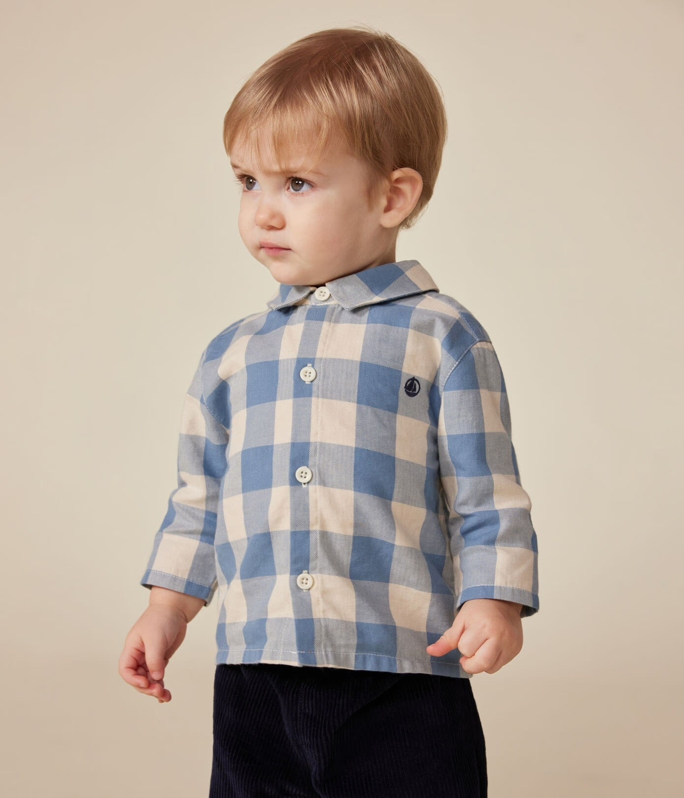 Petit Bateau - Chemise à Carreaux (Bébé)