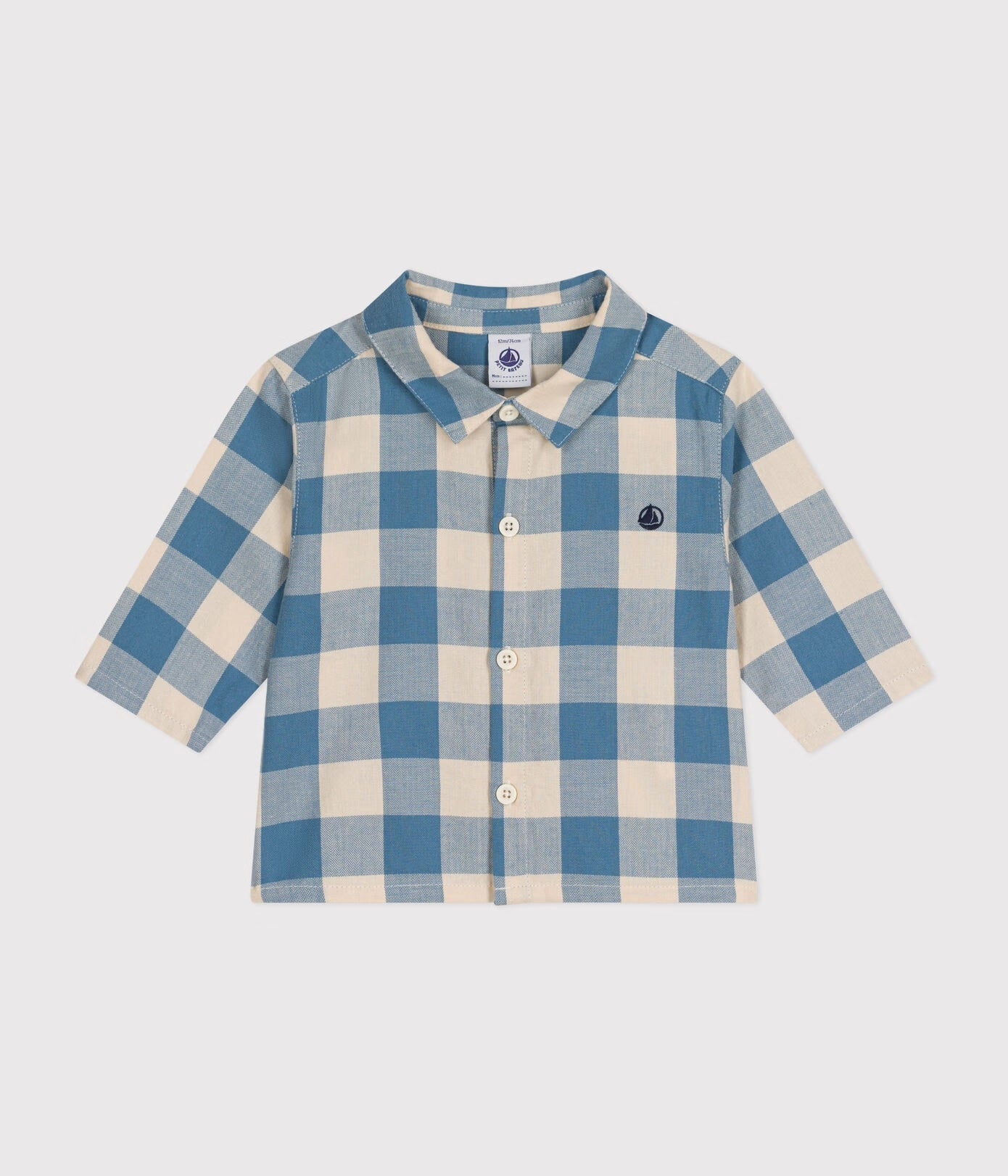 Petit Bateau - Chemise à Carreaux (Bébé)