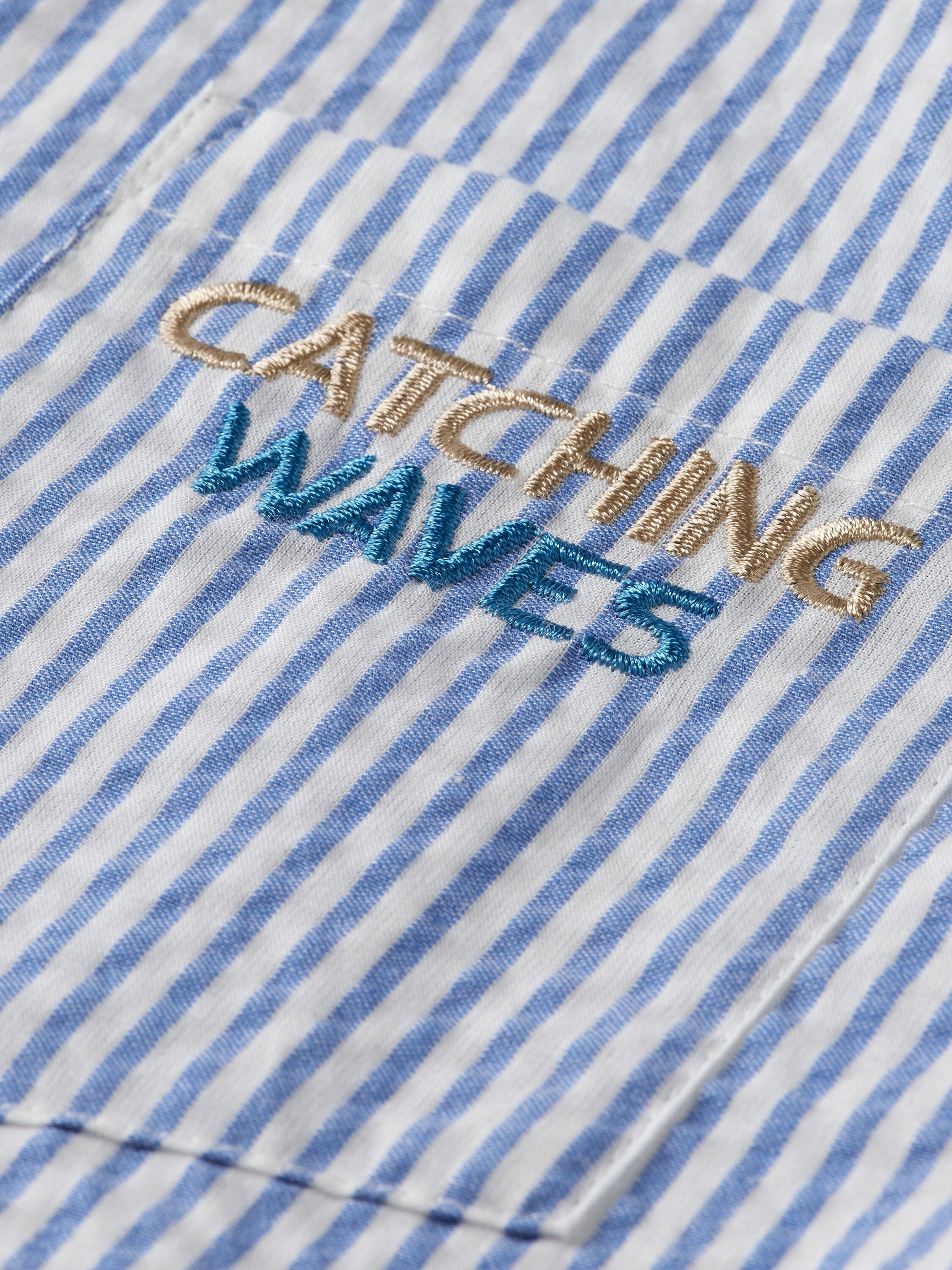 Scotch & Soda - "Catching Waves" Striped Shirt