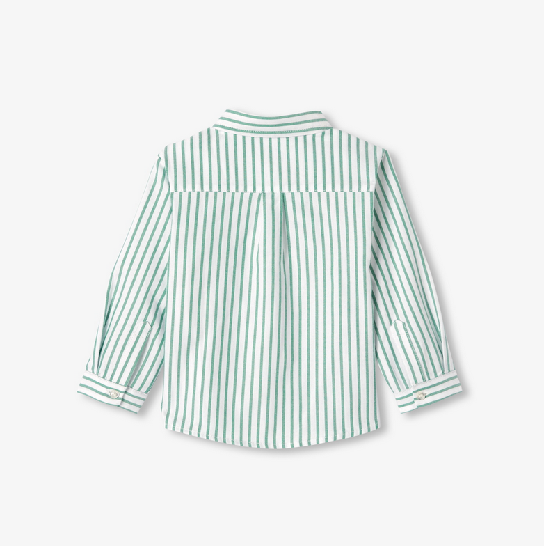 Jacadi - Chemise Manches Longues à Rayures Jupiter