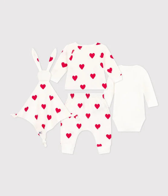Petit Bateau - Hearts Gift Set