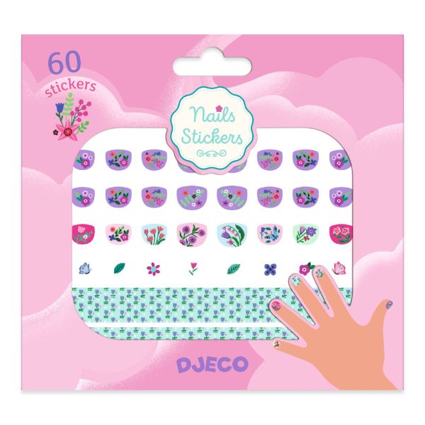Djeco - Nail stickers : Little flower