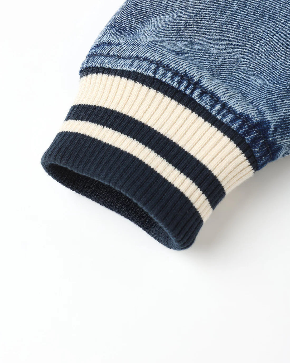 Rylee + Cru - Varsity Denim Jacket