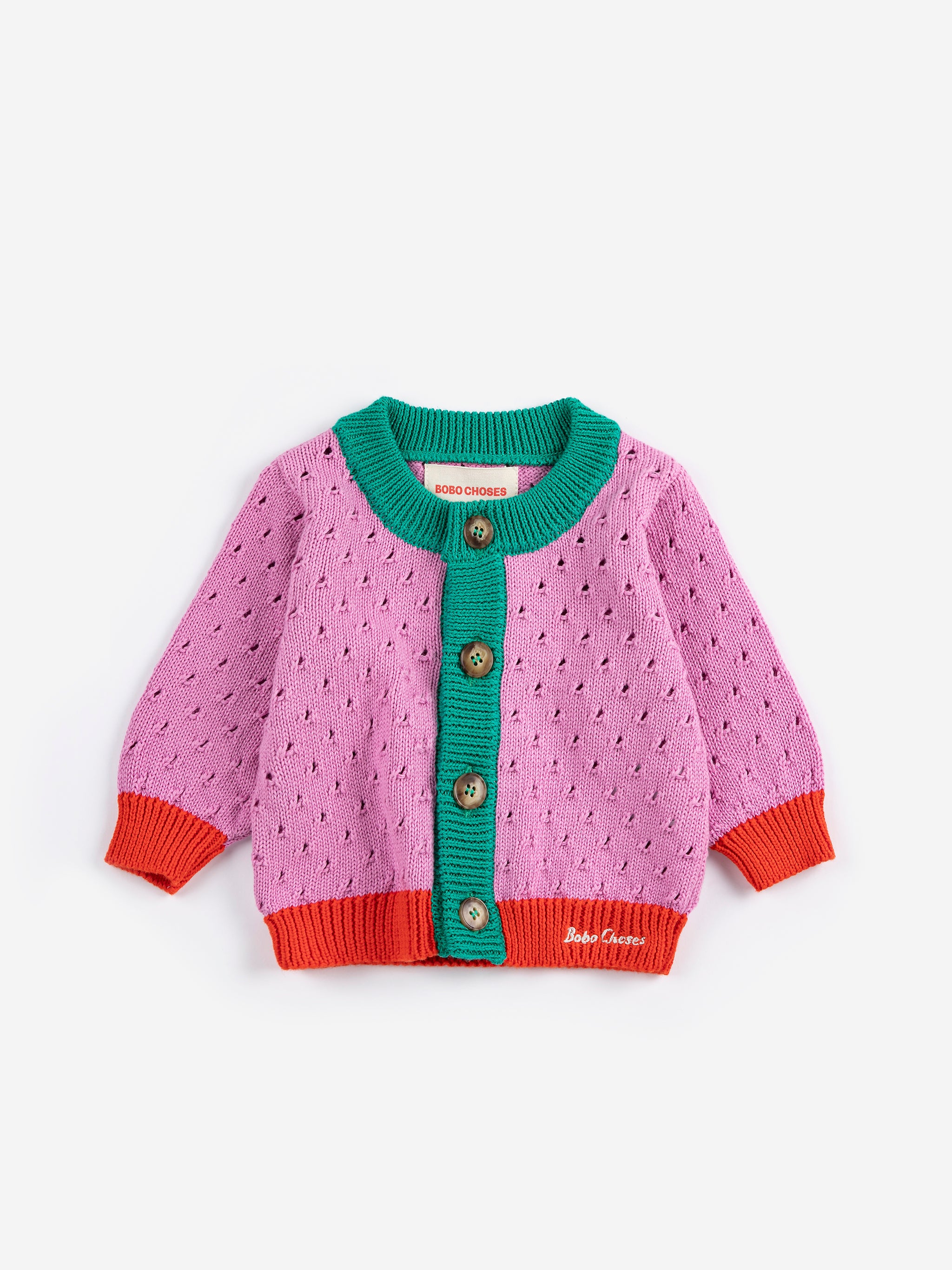 Bobo Choses - Cardigan blocs de couleur (Bébé)