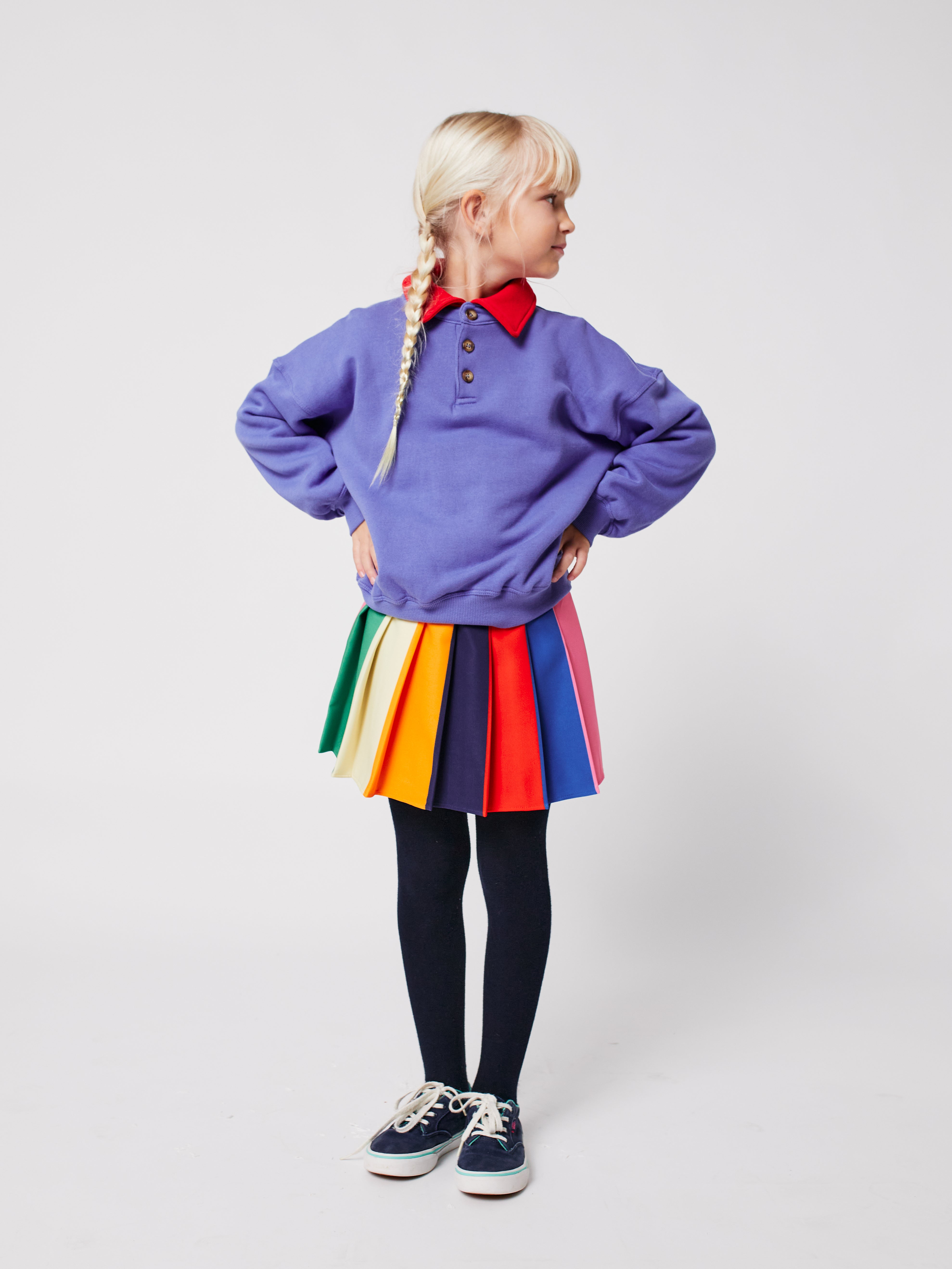 Bobo Choses - Jupe Plissée Color Block