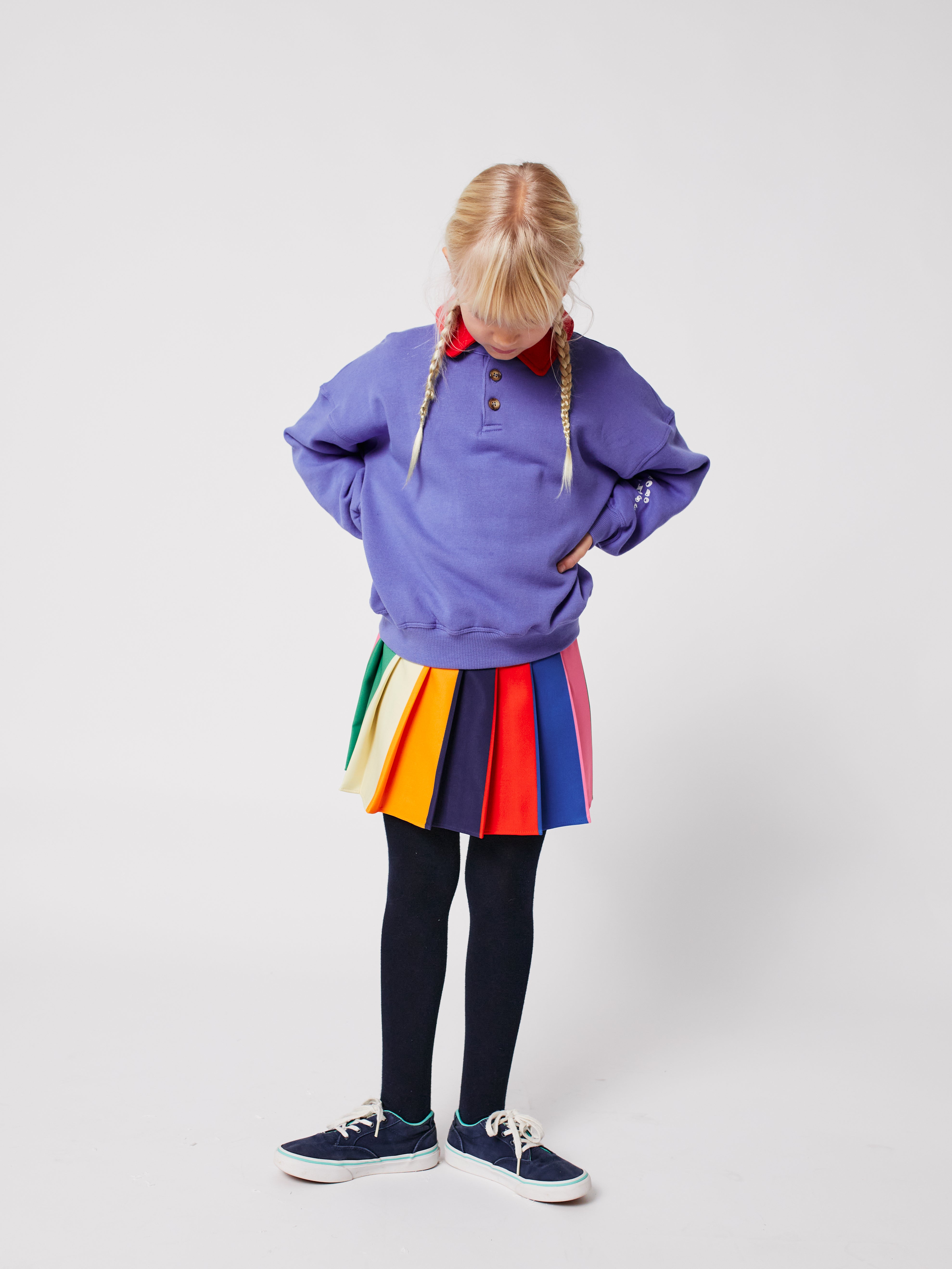 Bobo Choses - Jupe Plissée Color Block