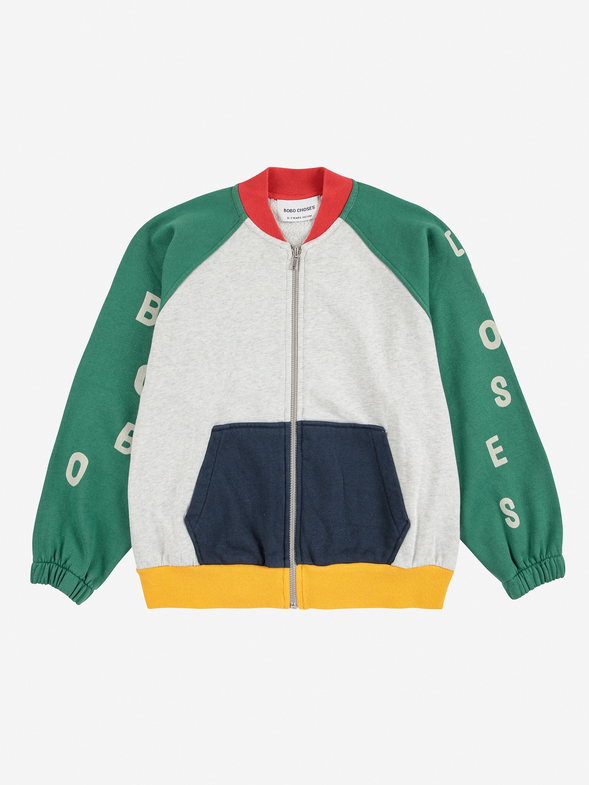 Bobo Choses - Sweatshirt Zip Color Block