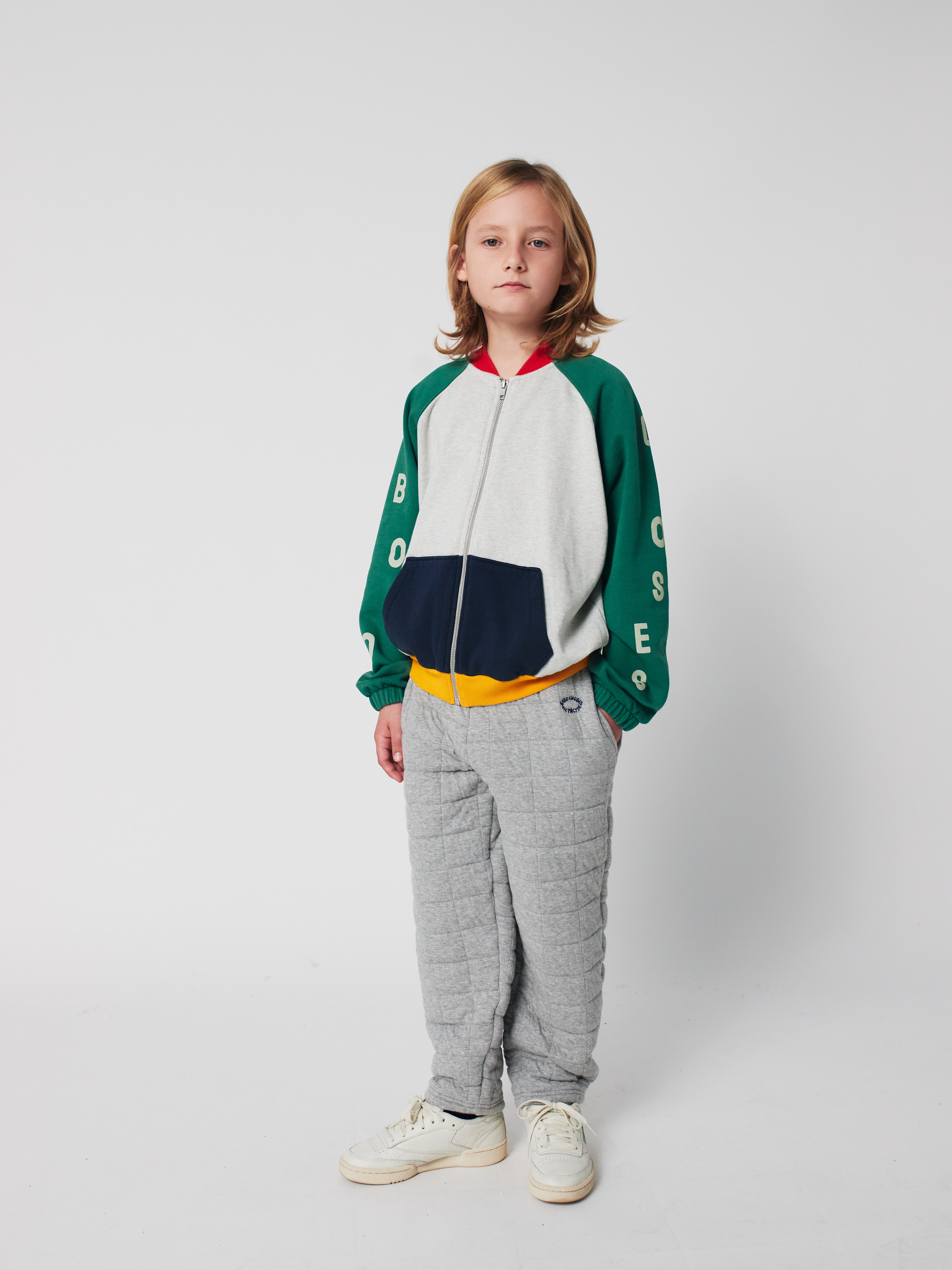 Bobo Choses - Sweatshirt Zip Color Block