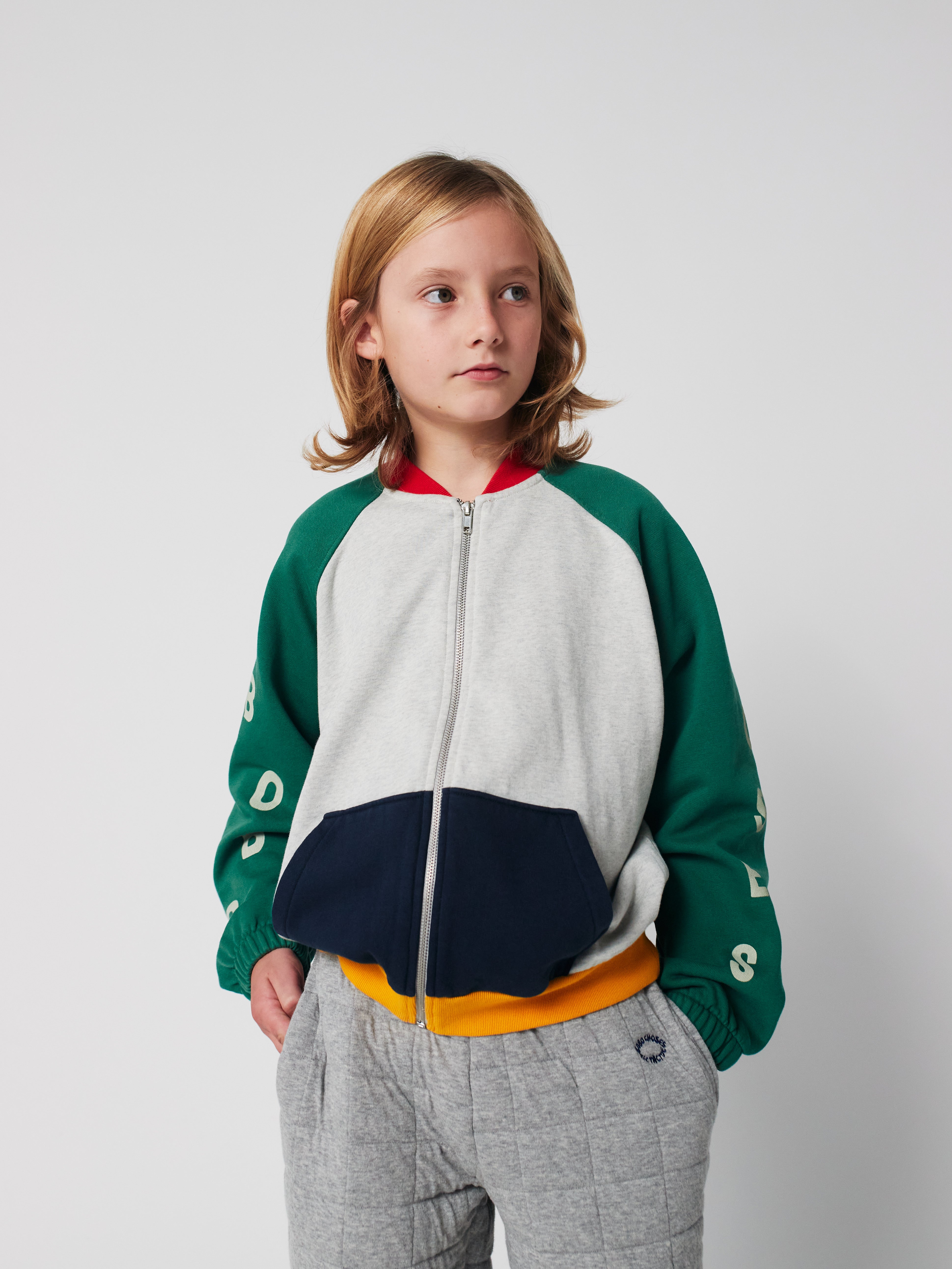 Bobo Choses - Sweatshirt Zip Color Block