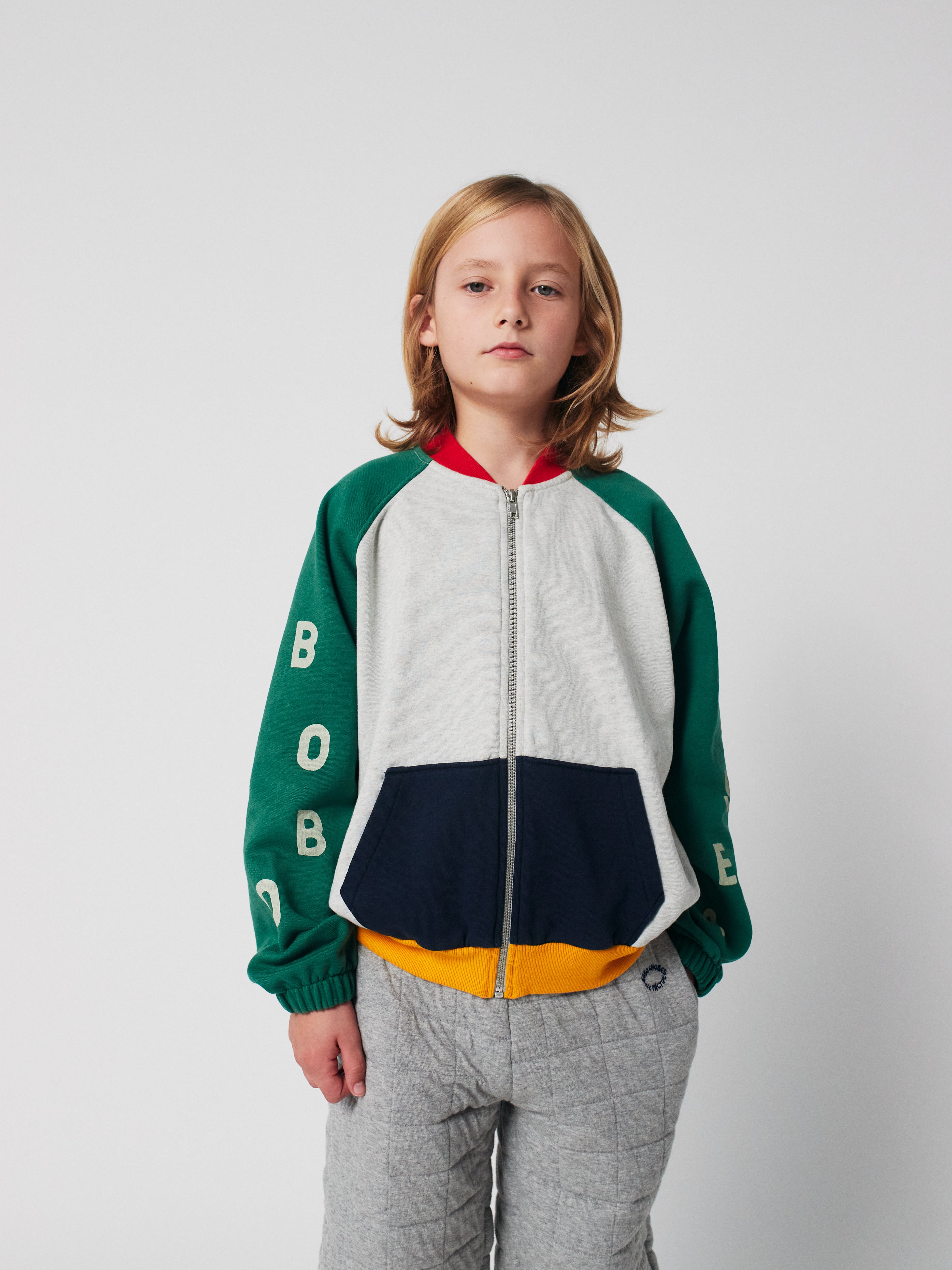 Bobo Choses - Sweatshirt Zip Color Block