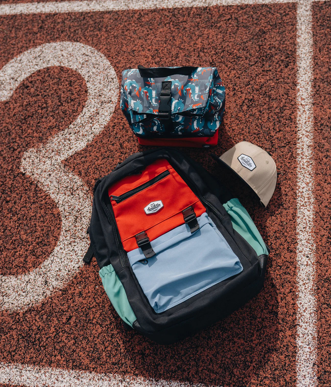 Headster - Sac à Dos Colorblock Ice & Fire - 26L