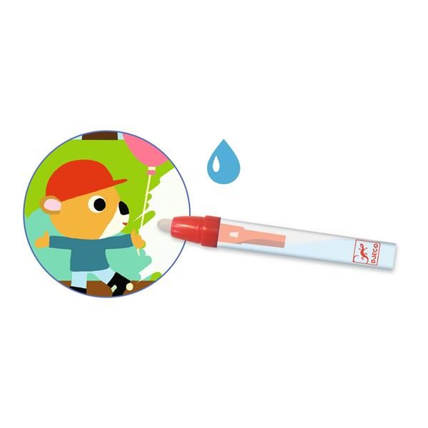 Djeco - Water Colouring: In the Square