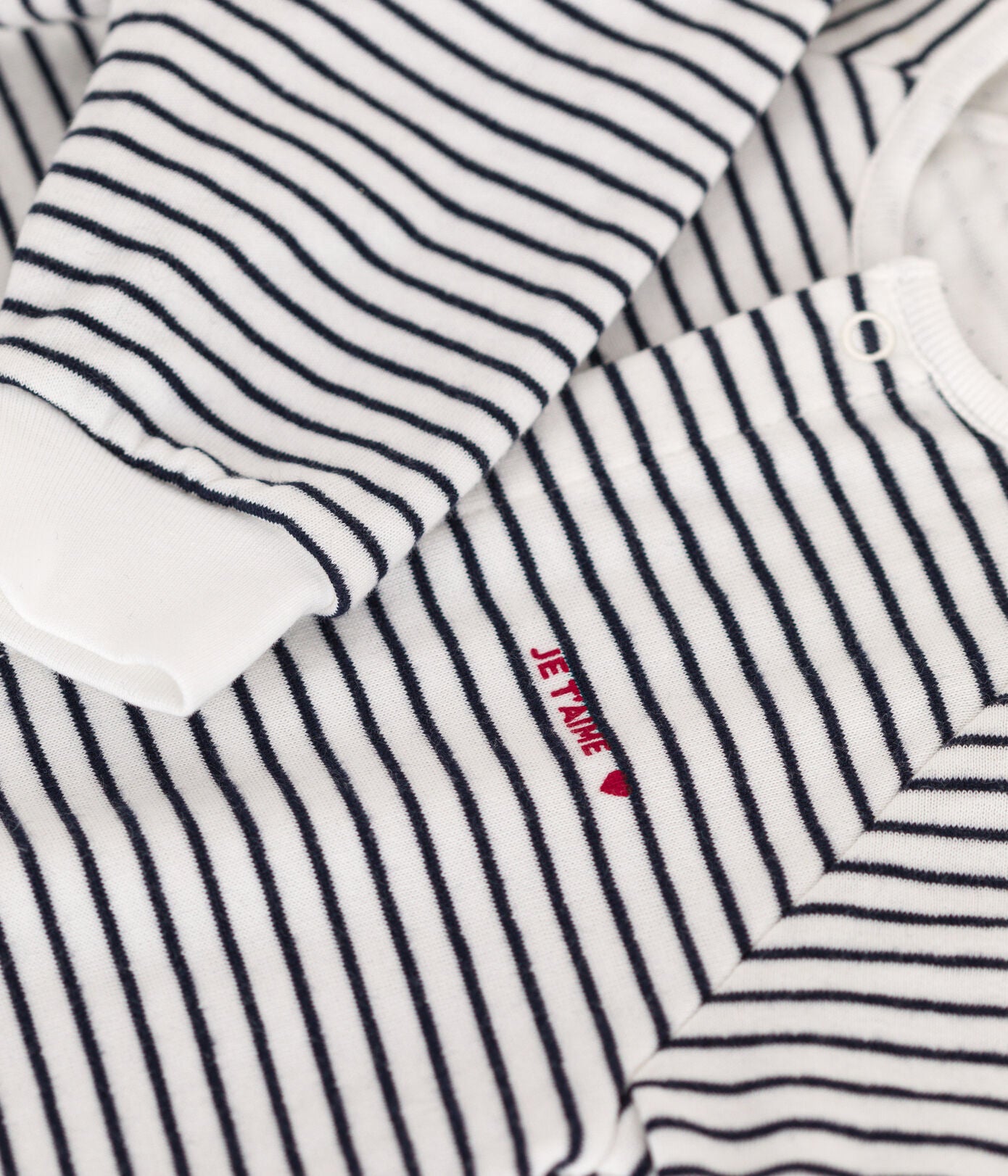 Petit Bateau - Combinaison Longue Rayée