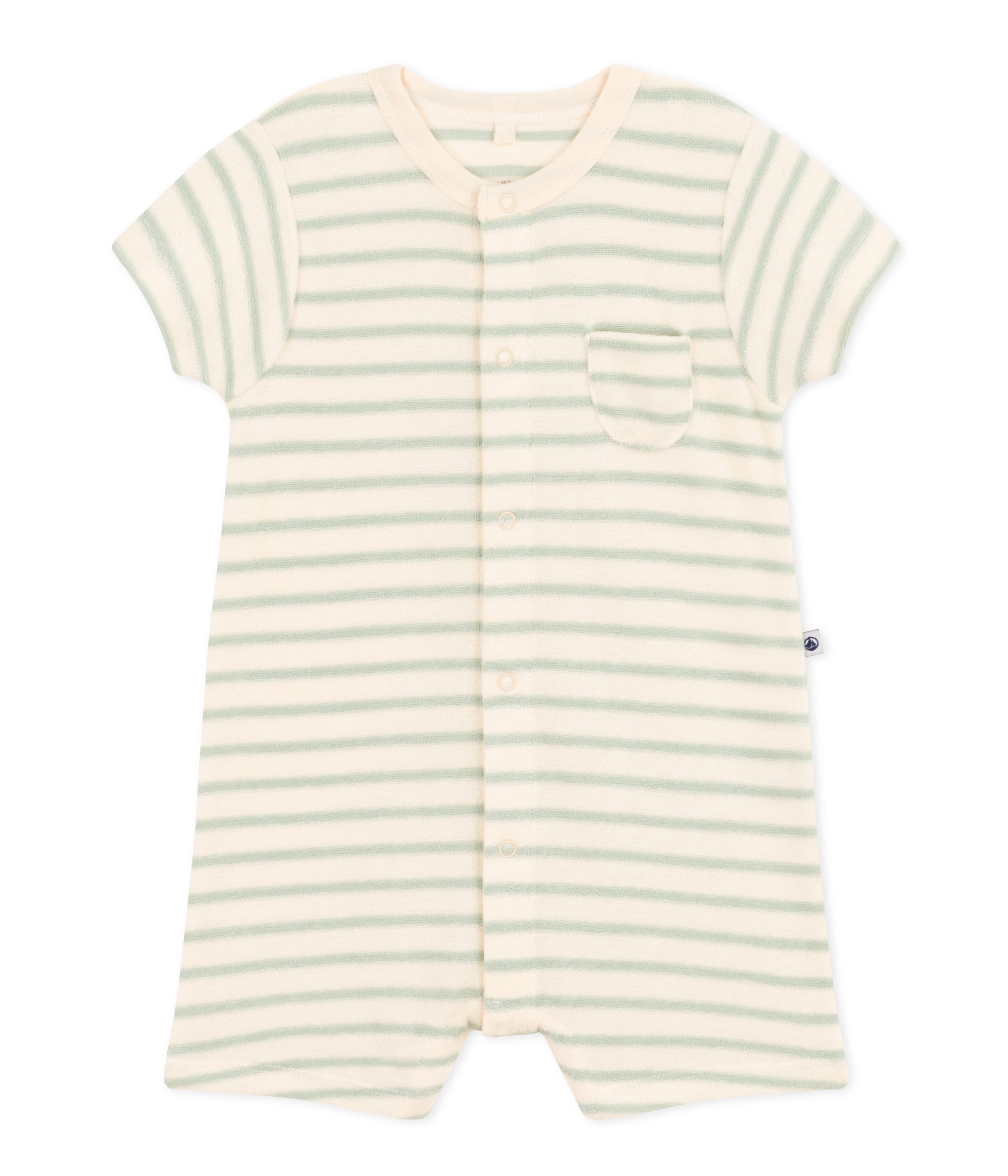 Petit Bateau - Combicourt à Rayures