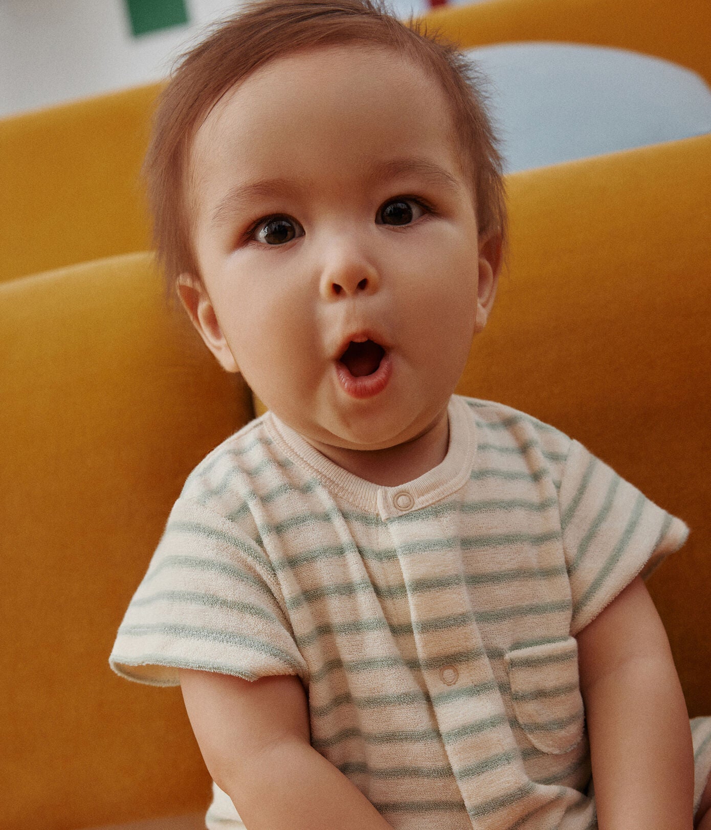 Petit Bateau - Combicourt à Rayures