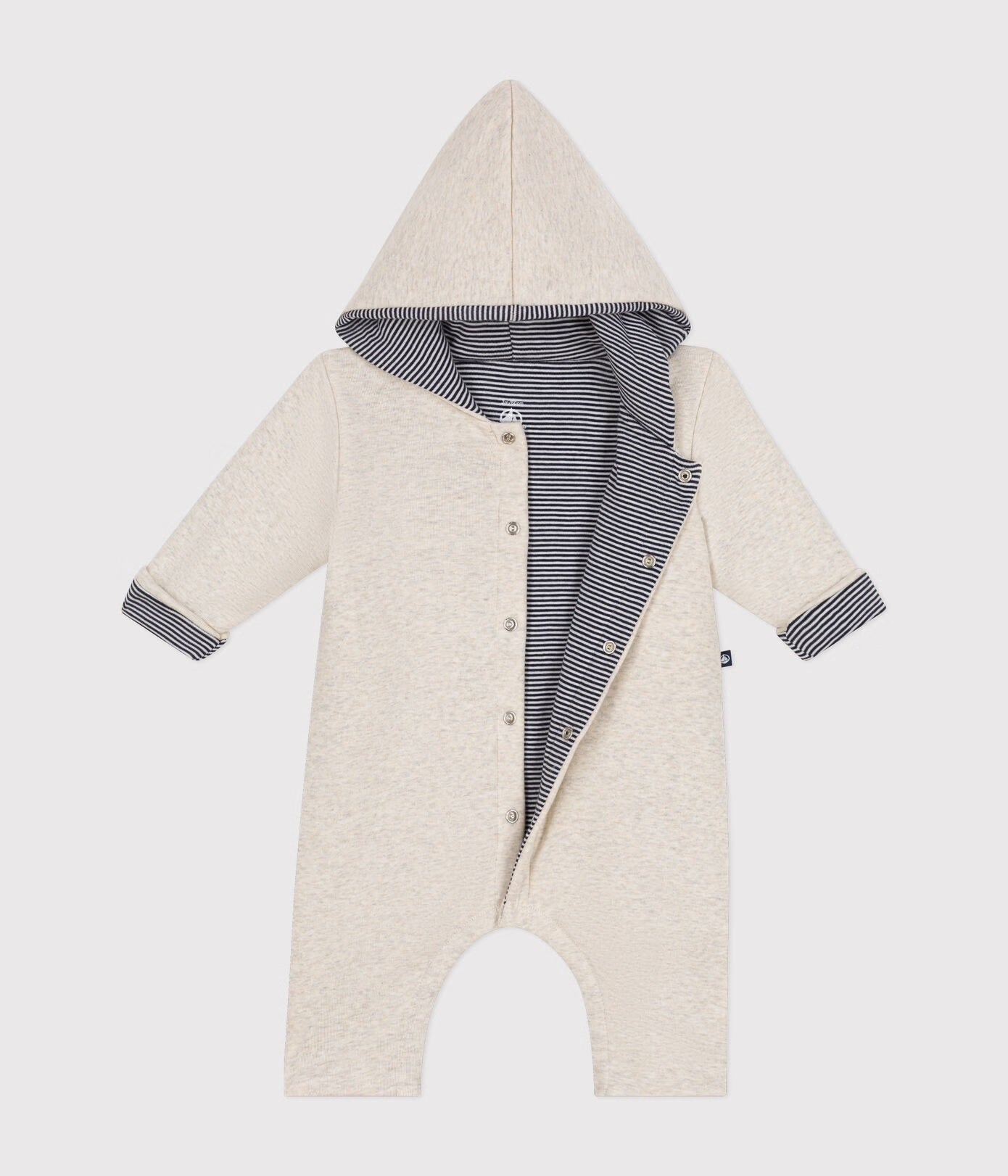 Petit Bateau - Long Hooded Jumpsuit
