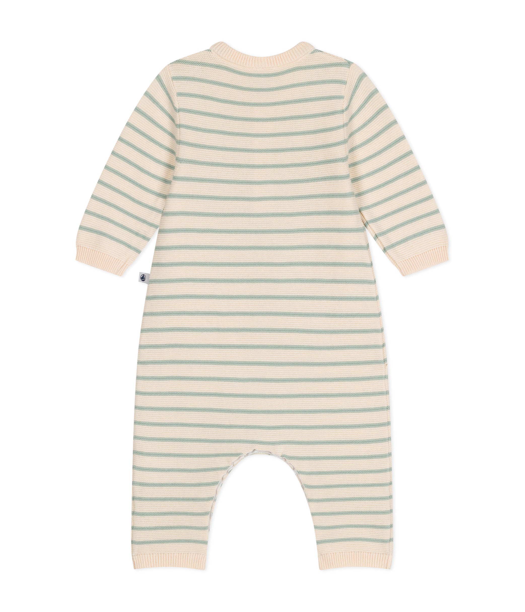 Petit Bateau - Combinaison Longue à rayures